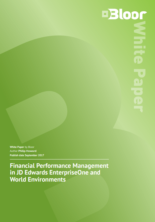 Financial Performance Management in JD Edwards EnterpriseOne and World Environments
