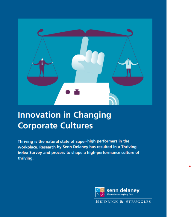 Innovation in Changing Corporate Cultures