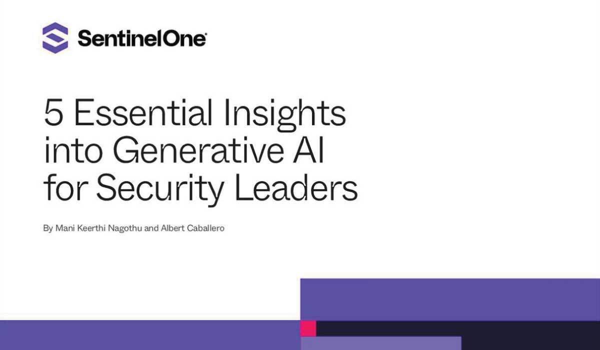 Five Essential Insights into Generative AI for Security Leaders